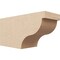 Ekena Millwork 6in. W x 8in. H x 16in. L Garner Woodgrain TimberThane Rafter Tail, Primed Tan RFTUR06X08X16GARRCPR - alternate 1